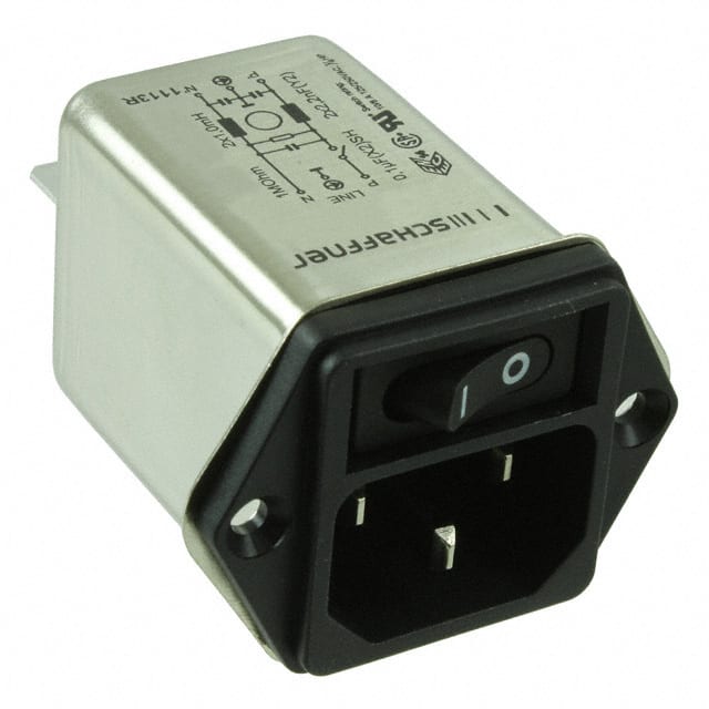 FN9263-1-06 PWR ENT MOD RCPT IEC320-C14 PNL