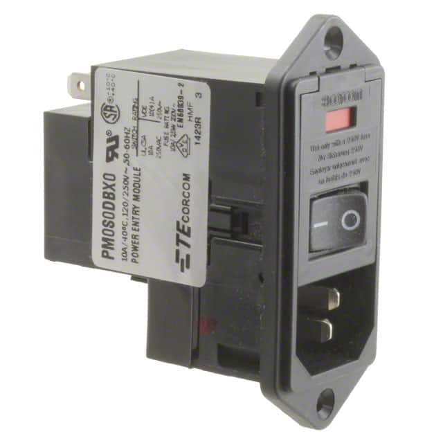 6-6609959-6 PWR ENT MOD RCPT IEC320-C14 PNL