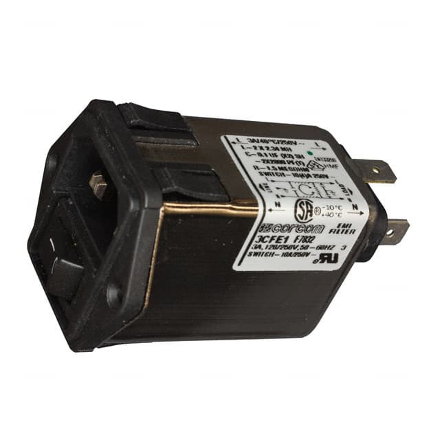 6609113-5 PWR ENT MOD RCPT IEC320-C14 PNL