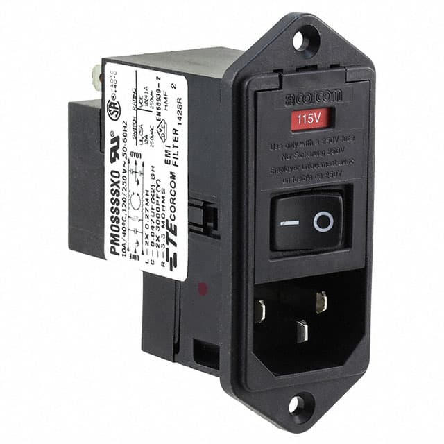 1-6609940-0 PWR ENT MOD RCPT IEC320-C14 PNL