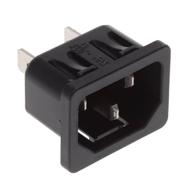 6100.4308 PWR ENT RCPT IEC320-C14 PANEL QC