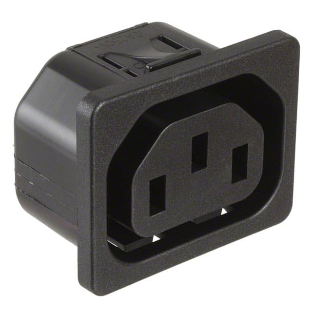 6600.4215 PWR ENT RCPT IEC320-2-2F PNL QC