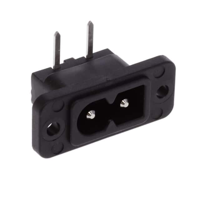 6160.0105 2577, IEC APPLIANCE INLET C8P, 7