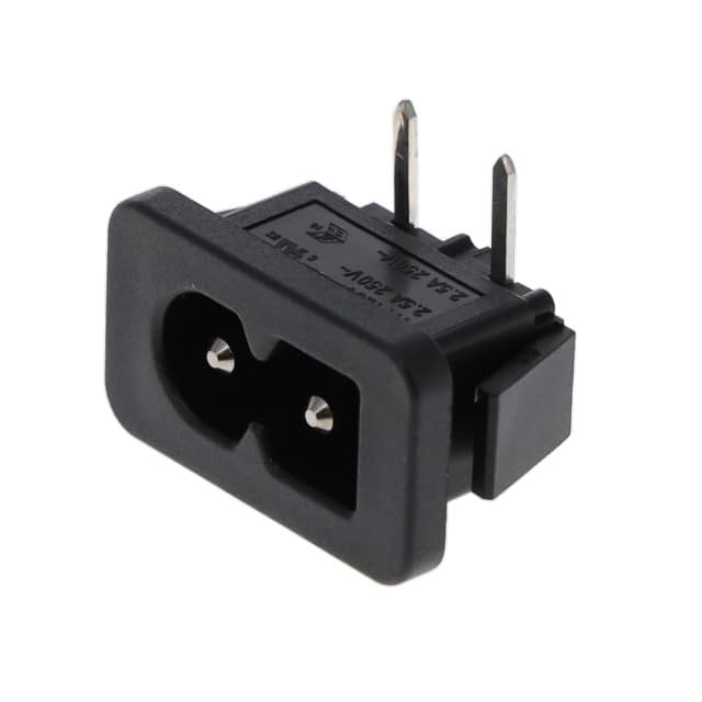 6160.0141 2579, IEC APPLIANCE INLET C8P, 7