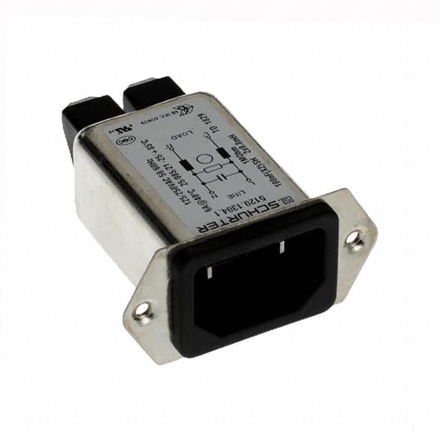 5120.1304.1 PWR ENT RCPT IEC320-C18 PANEL QC