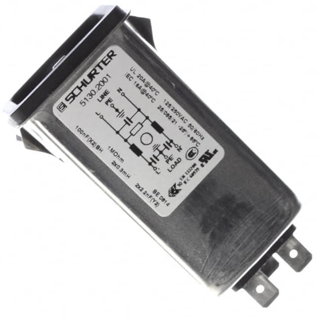 5130.2001 PWR ENT RCPT IEC320-C20 PANEL QC
