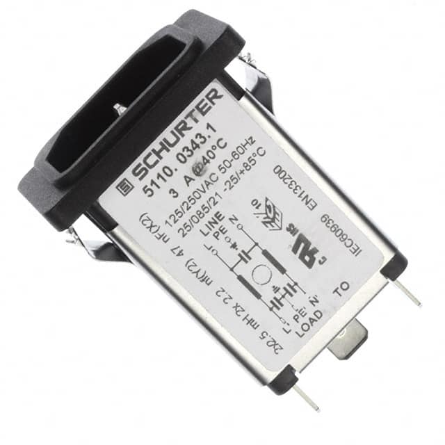 5110.0343.1 PWR ENT RCPT IEC320-C14 PANEL QC