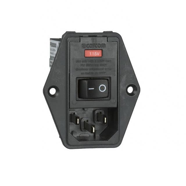 PE0SSS000 PWR ENT MOD RCPT IEC320-C14 PNL