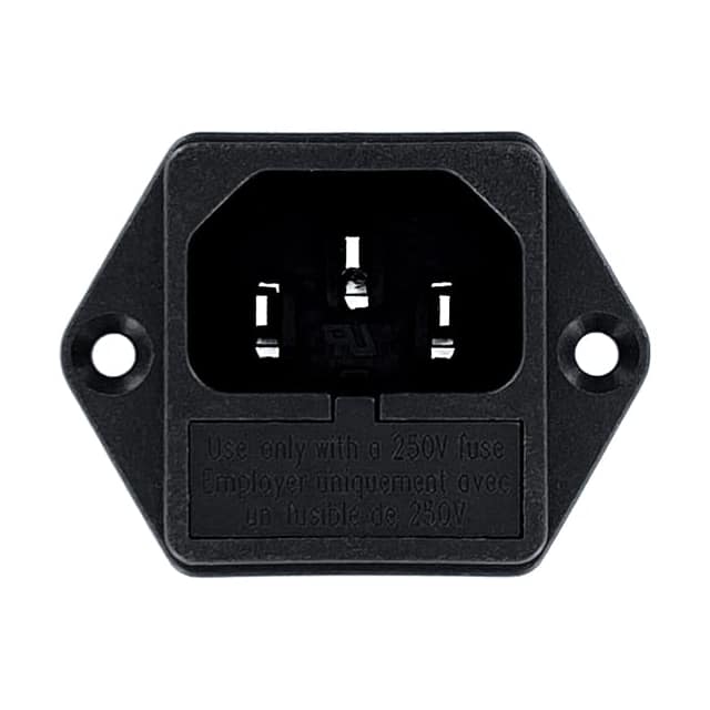 860-04/014 PWR ENT MOD RCPT IEC320-C14 PNL