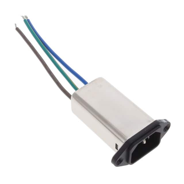 FN9255-2-07 C14 2A FRONT PANEL MOUNT 0.45MA