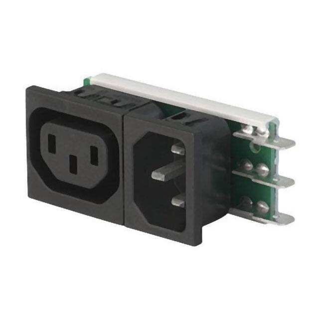 6421.0053.25 PWR ENT IN/OUT IEC320-2-2F PNL