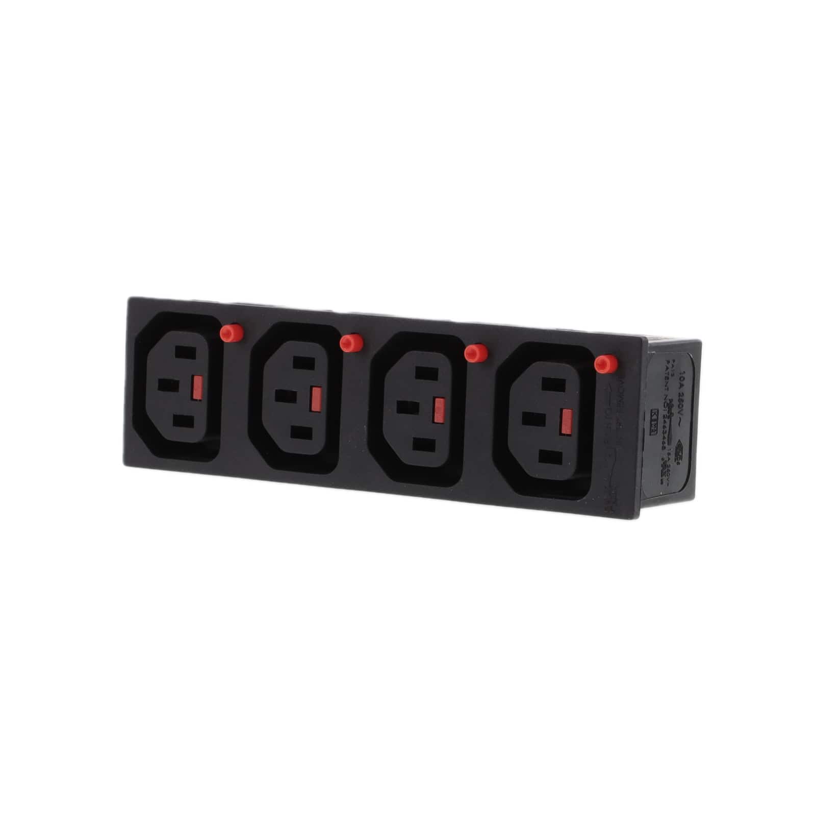 C13-4 TIER-LOCKING OUTLET 4 TIER C13 LOCKABLE OUTLET SOCKE