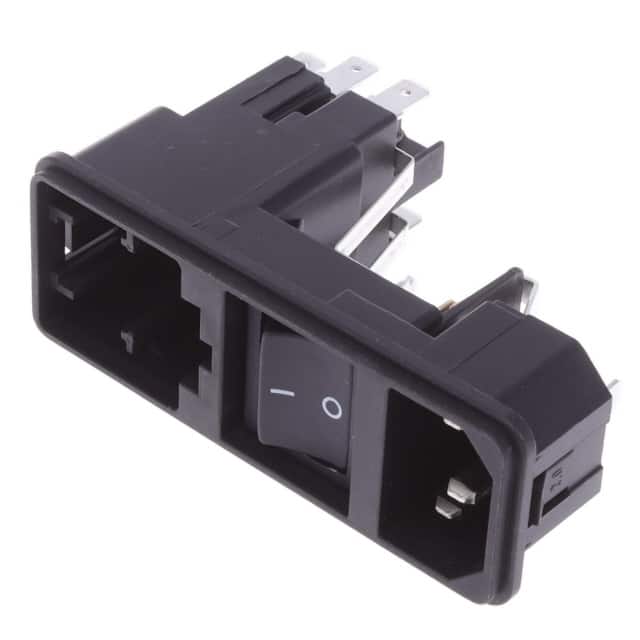 KG10.6101.107 PWR ENT MOD RCPT IEC320-C14 PNL