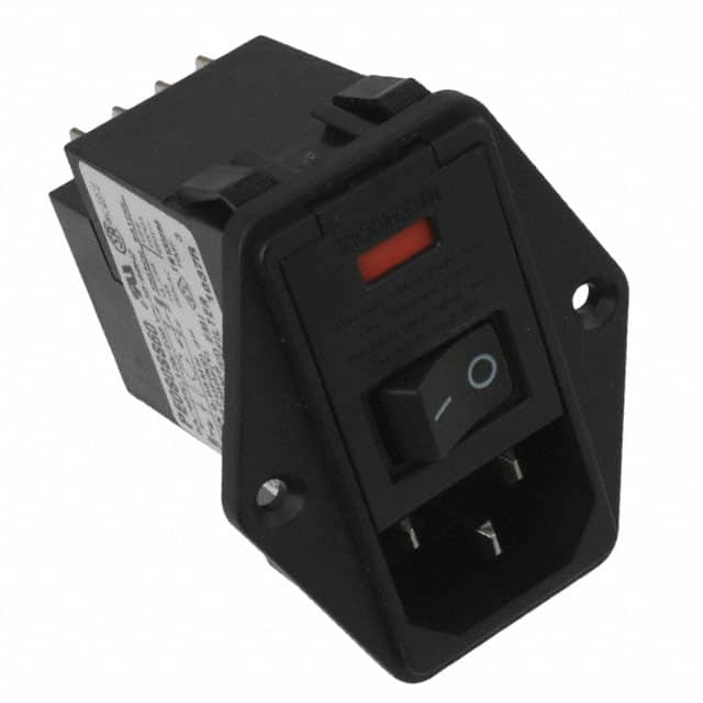 6609104-4 PWR ENT MOD RCPT IEC320-C14 PNL