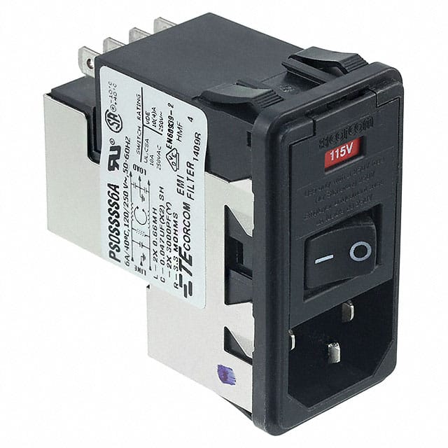 PS0SSSS6A PWR ENT MOD RCPT IEC320-C14 PNL