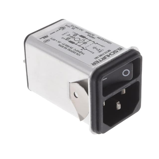 DC12.1102.101 PWR ENT MOD RCPT IEC320-C14 PNL