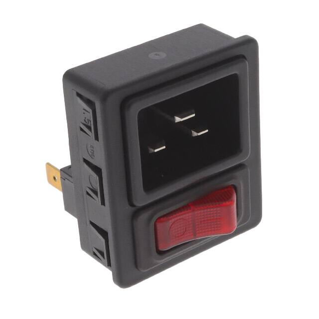 6136.0178.0210 PWR ENT MOD RCPT IEC320-C20 PNL
