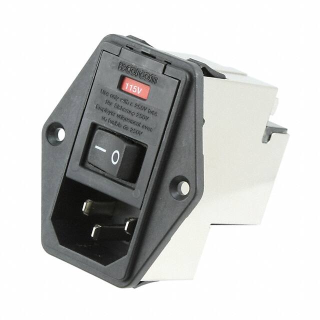 3-6609929-4 PWR ENT MOD RCPT IEC320-C14 PNL