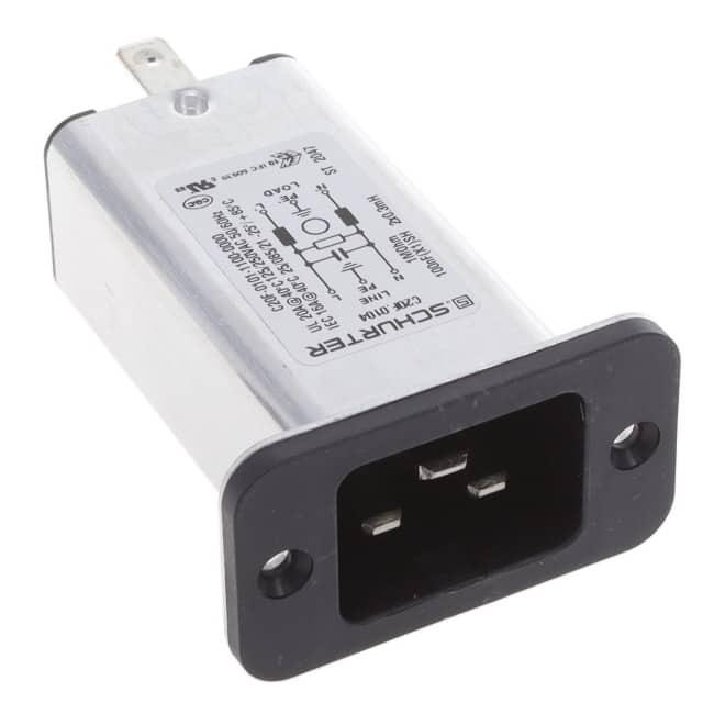 C20F.0104 PWR ENT RCPT IEC320-C20 PANEL QC