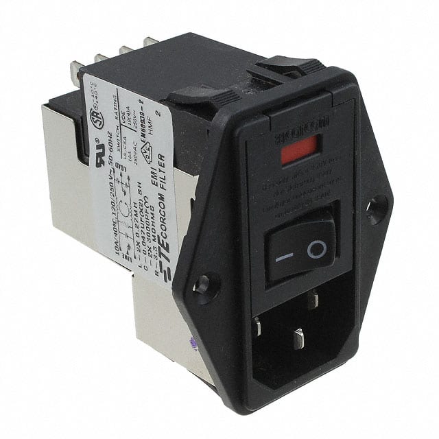 2-6609104-5 PWR ENT MOD RCPT IEC320-C14 PNL
