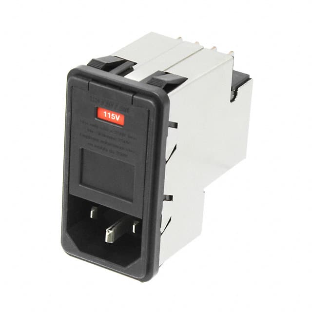 7-6609951-7 PWR ENT MOD RCPT IEC320-C14 PNL