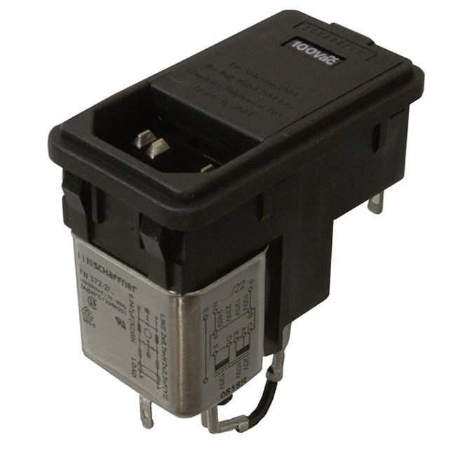 FN372-2-22 PWR ENT MOD RCPT IEC320-C14 PNL
