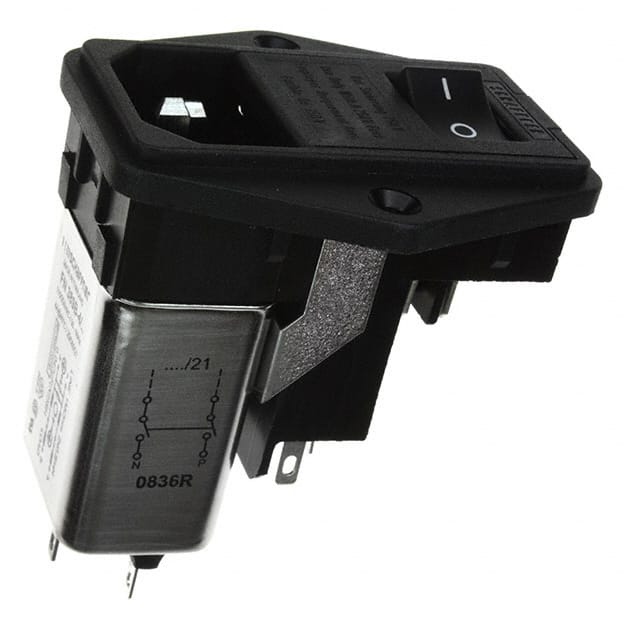 FN389B-4-21 PWR ENT MOD RCPT IEC320-C14 PNL