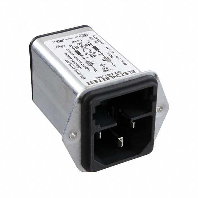 4301.7206 PWR ENT MOD RCPT IEC320-C14 PNL