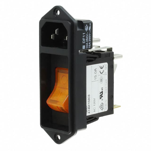 DF11.1698.0010.01 PWR ENT MOD RCPT IEC320-C14 PNL