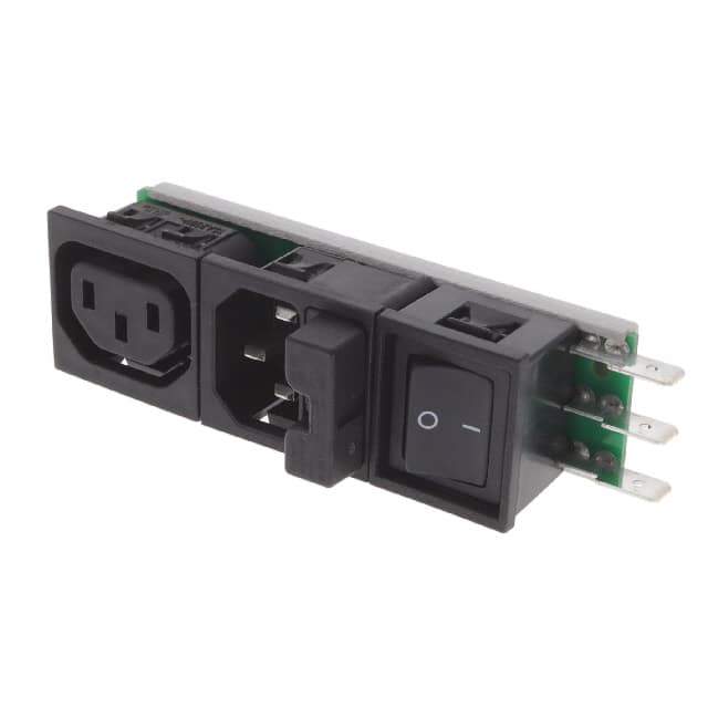 6432.0253.30 PWR ENT IN/OUT IEC320-2-2F PNL