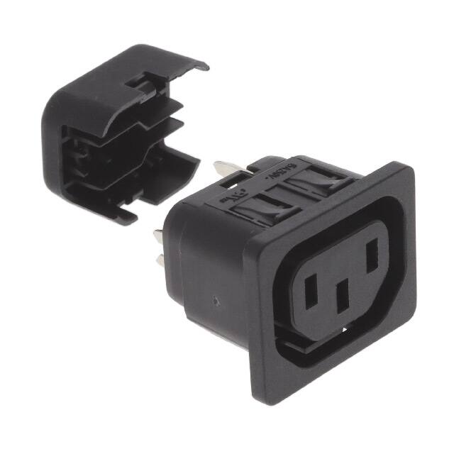 6610.2013 PWR ENT RCPT IEC320-2-2F PNL IDC