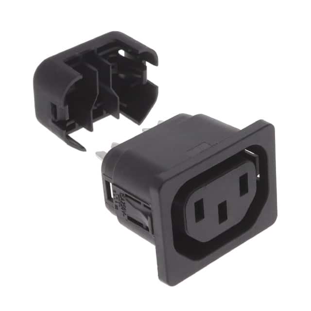 6610.1011 PWR ENT RCPT IEC320-2-2F PNL IDC