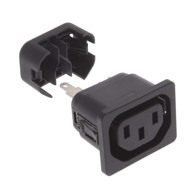 6610.1112 PWR ENT RCPT IEC320-2-2F PNL IDC