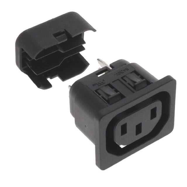 6610.2017 PWR ENT RCPT IEC320-2-2F PNL IDC