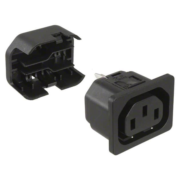 6610.2154 PWR ENT RCPT IEC320-2-2F PNL IDC