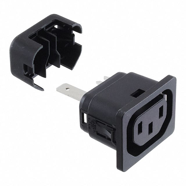 6610.1254.03 PWR ENT RCPT IEC320-2-2F PNL QC