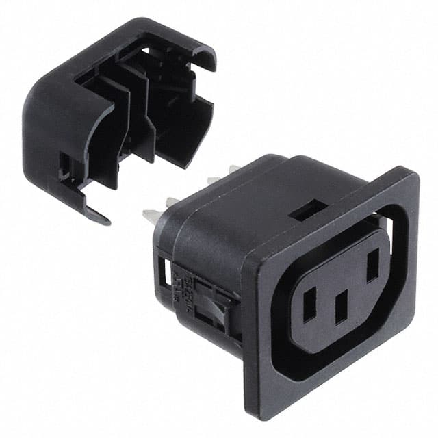 6610.3016.03 PWR ENT RCPT IEC320-2-2F PNL IDC