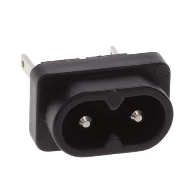 6160.0011 PWR ENT RCPT IEC320-C8 PANEL QC