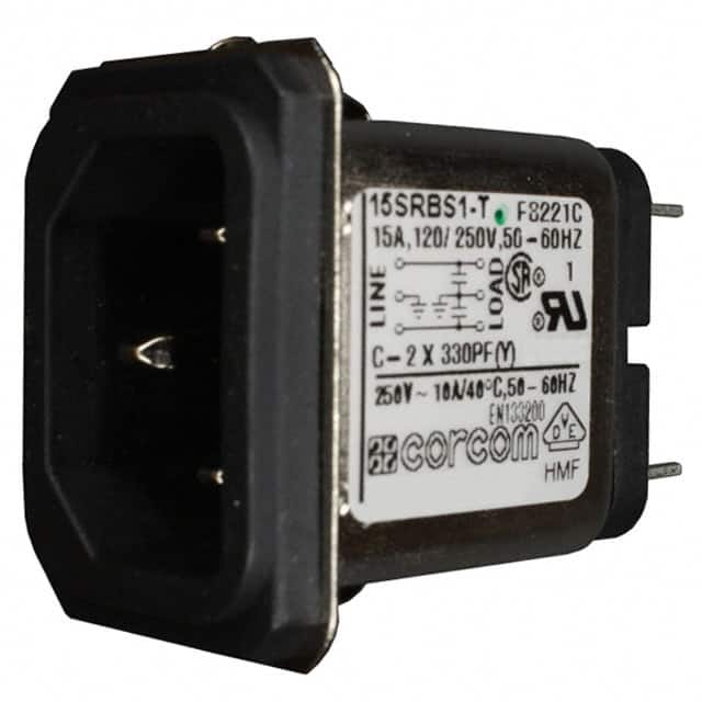 2-6609987-2 PWR ENT RCPT IEC320-C14 PANEL QC