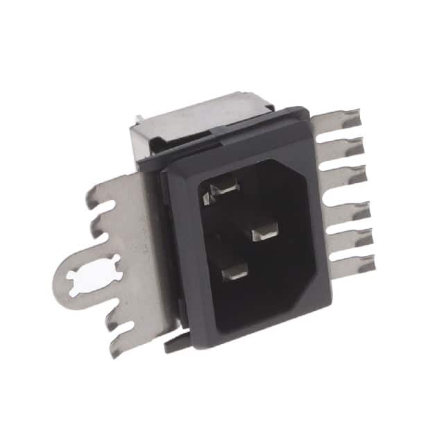 GRF2.0220.11 PWR ENT RCPT IEC320-C14 PANEL QC