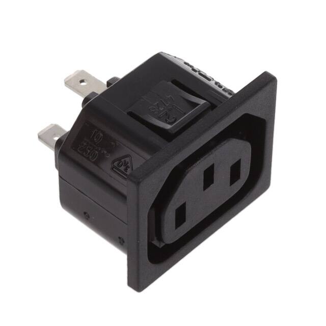 4728.0100 PWR ENT RCPT IEC320-2-2F PNL QC