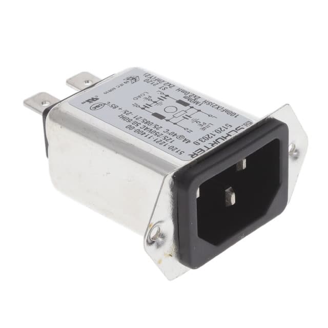 5120.1203.0 PWR ENT RCPT IEC320-C14 SCREW