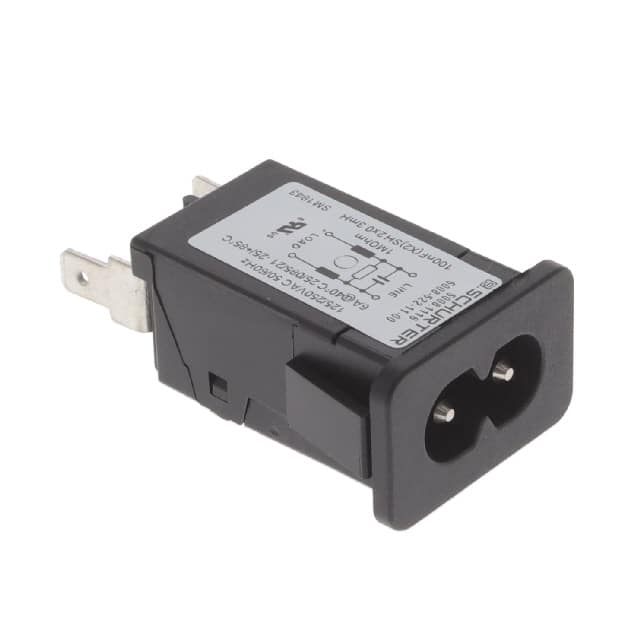 5008.1116 PWR ENT RCPT IEC320-C8 PANEL QC