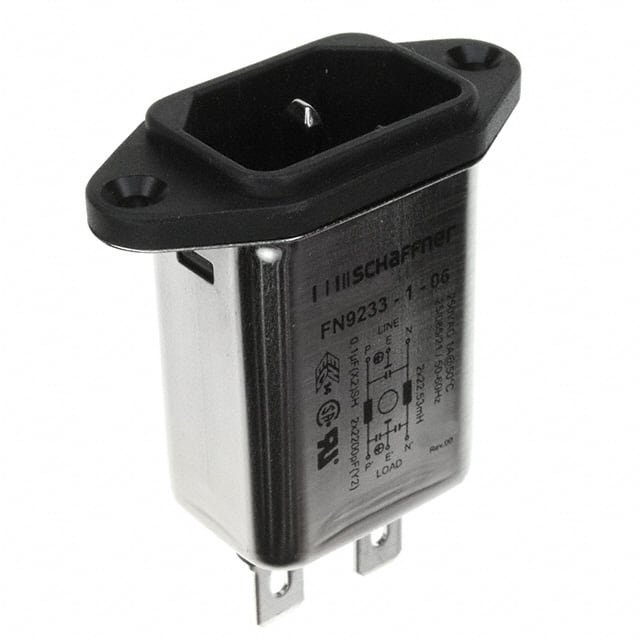 FN9233-1-06 PWR ENT RCPT IEC320-C14 PANEL QC