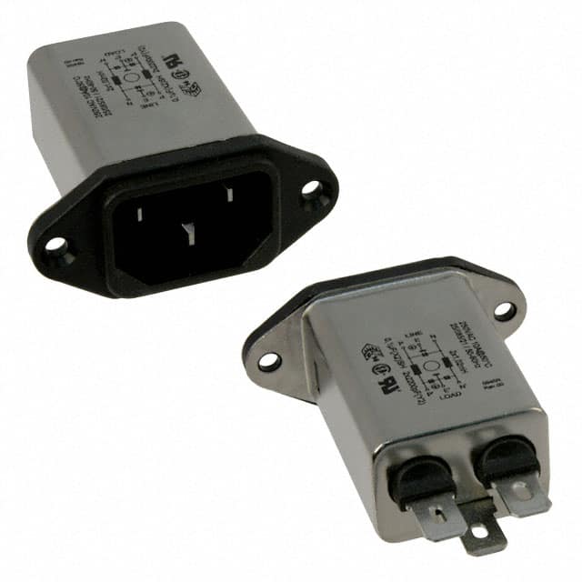FN9244-10-06 PWR ENT RCPT IEC320-C14 PANEL QC