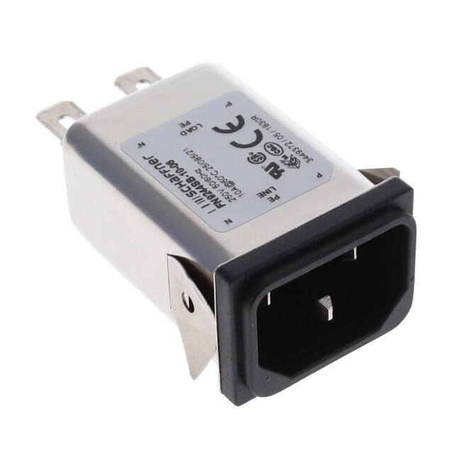 FN9244SB-10-06 PWR ENT RCPT IEC320-C14 PANEL QC