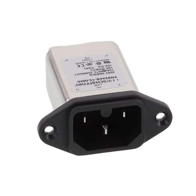 FN9244B-15-06HI PWR ENT RCPT IEC320-C16 PANEL QC