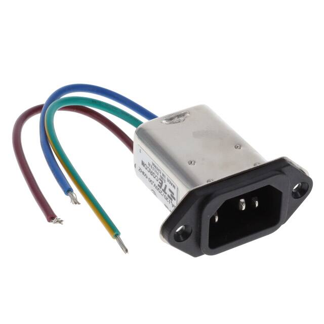3-6609008-0 PWR ENT RCPT IEC320-C14 PNL WIRE