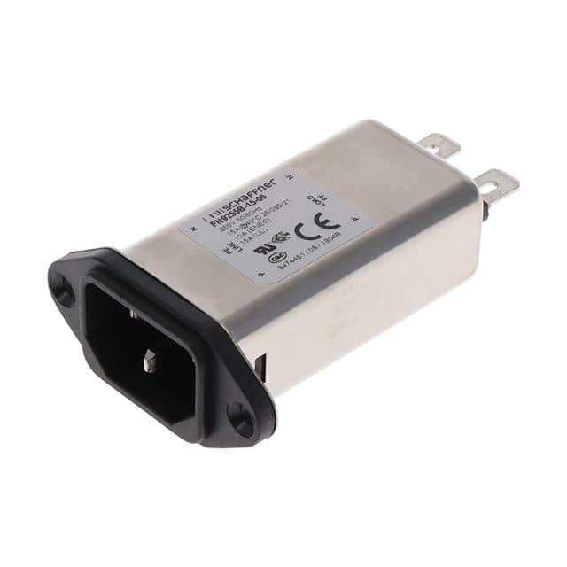 FN9255B-15-06 C14 15A FRONT PANEL MOUNT NO EAR