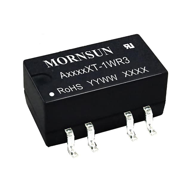 A2412XT-1WR3 DC DC CONVERTER +/-12V 1W